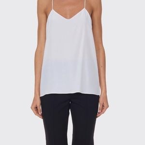 Tibi Silk Cami, Ivory - 8